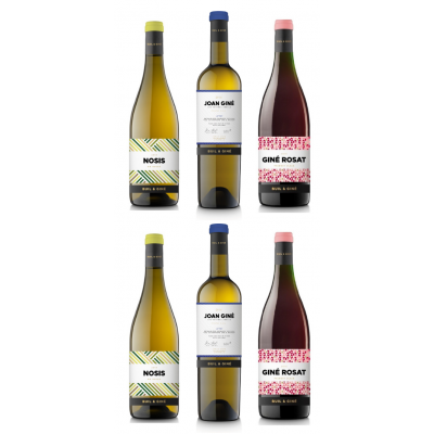 6 BOTTLES WHITE AND ROSE WINES