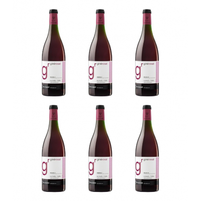 6 BOTTLES GINÉ ROSAT 2017...